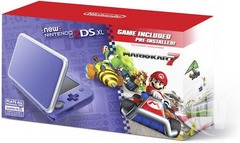 New Nintendo 2DS XL Purple & Silver Console